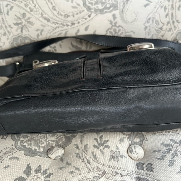 Black leather fossil bag - Picture 7 of 7